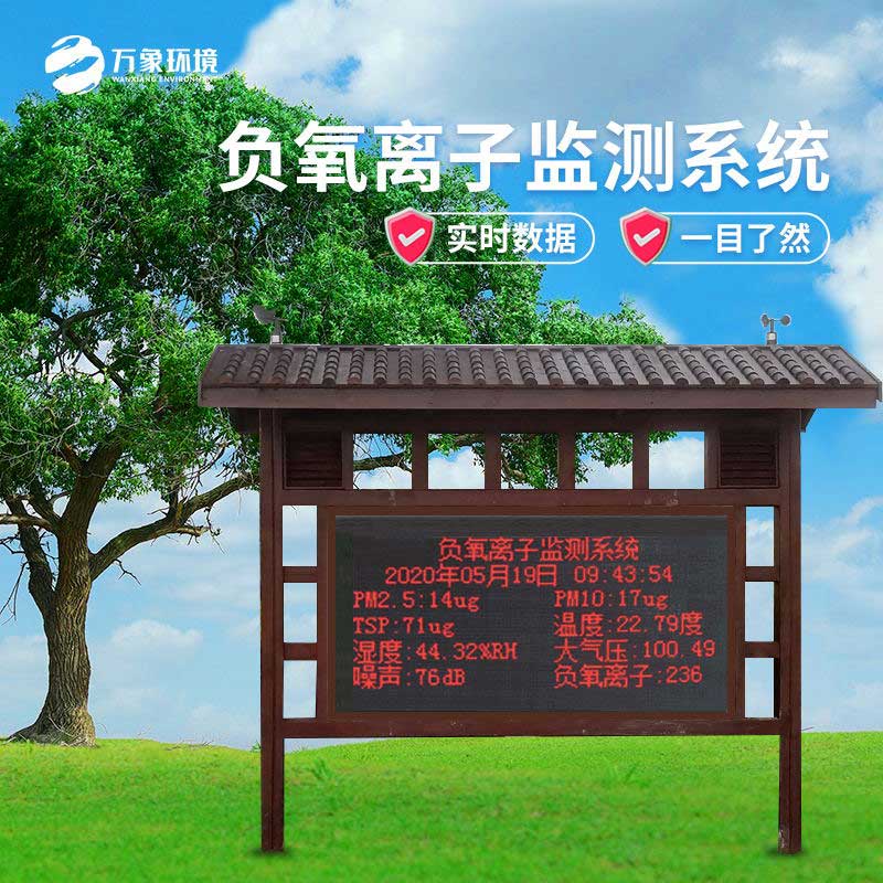 大氣負(fù)氧離子在線監(jiān)測(cè)系統(tǒng)