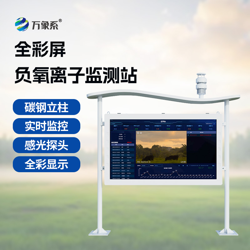 高智能一體化負(fù)氧離子監(jiān)測站